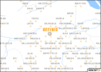 map of Antibia