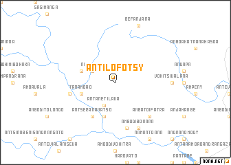 map of Antilofotsy