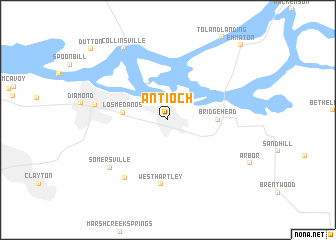 map of Antioch