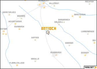 map of Antioch