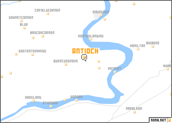 map of Antioch