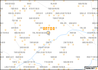 map of Antoa