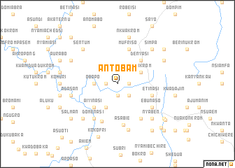 map of Antobam