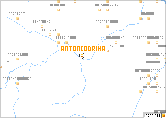 map of Antongodriha