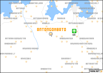 map of Antongombato