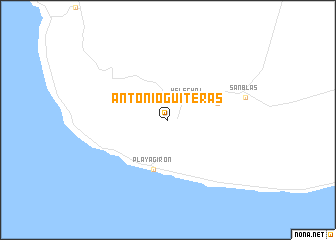 map of Antonio Guiteras