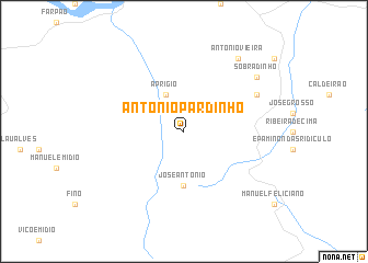 map of Antônio Pardinho