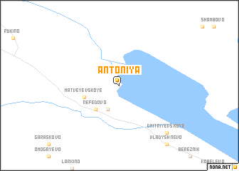 map of Antoniya