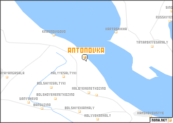 map of Antonovka