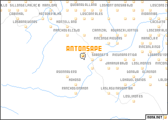 map of Antonsape