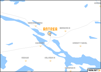 map of Antrea