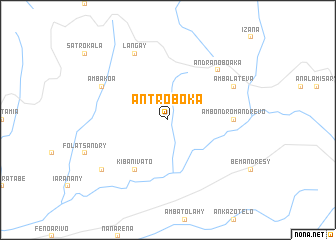 map of Antroboka