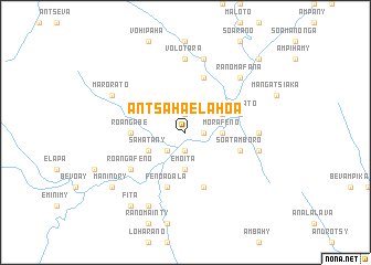 map of Antsaha-Elahoa