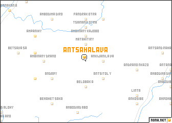 map of Antsahalava