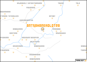 map of Antsaharemolotra