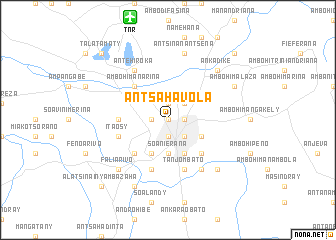 map of Antsahavola