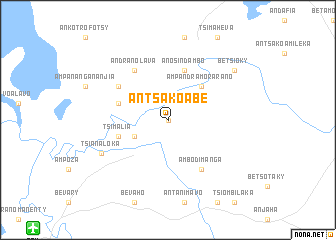 map of Antsakoabe