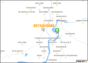 map of Antsakoabe