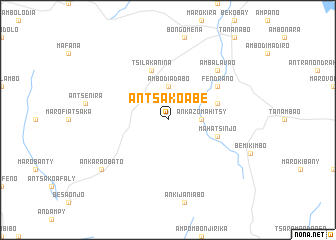 map of Antsakoabe