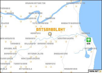 map of Antsambalahy