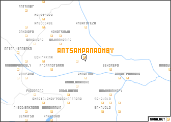 map of Antsampanaomby