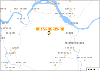 map of Antsangarano