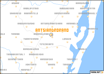 map of Antsiandrorano