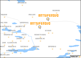 map of Antsiferovo