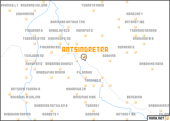 map of Antsindretra