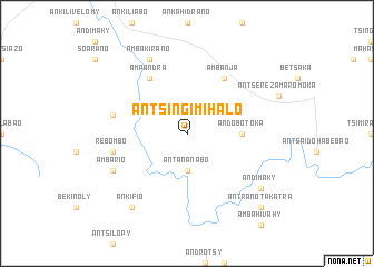 map of Antsingimihalo