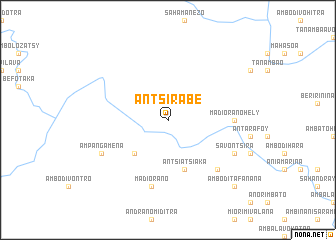 map of Antsirabe