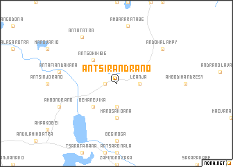 map of Antsirandrano