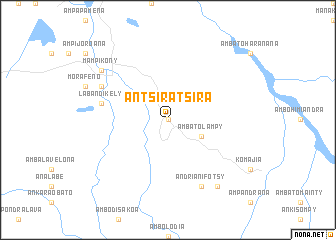 map of Antsiratsira