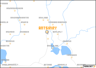 map of Antsiriry