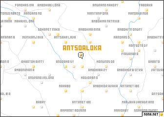 map of Antsoaloka
