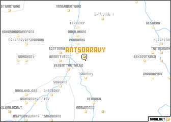 map of Antsoaravy