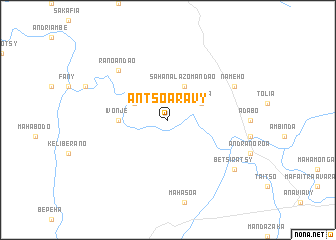 map of Antsoaravy