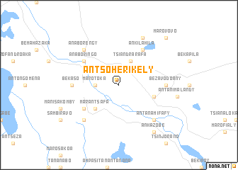 map of Antsoherikely