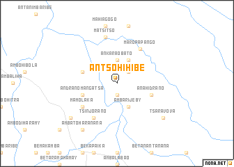 map of Antsohihibe