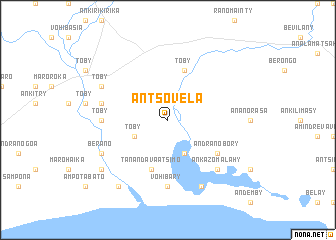map of Antsovela