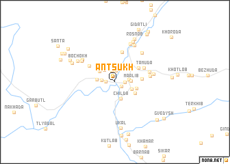 map of Antsukh