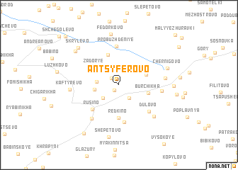 map of Antsyferovo