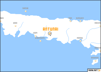 map of Antunai