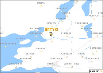 map of Antyki