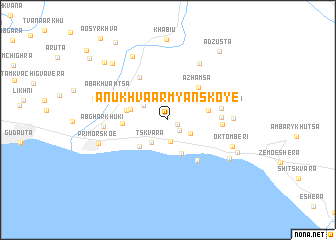 map of Anukhva-Armyanskoye