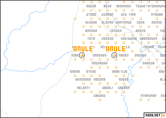 map of Anule