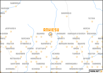 map of Anwiesu