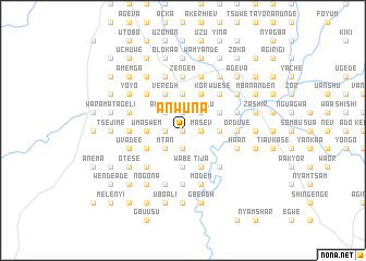 map of Anwuna