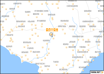 map of Anyam