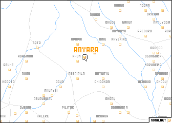 map of Anyara